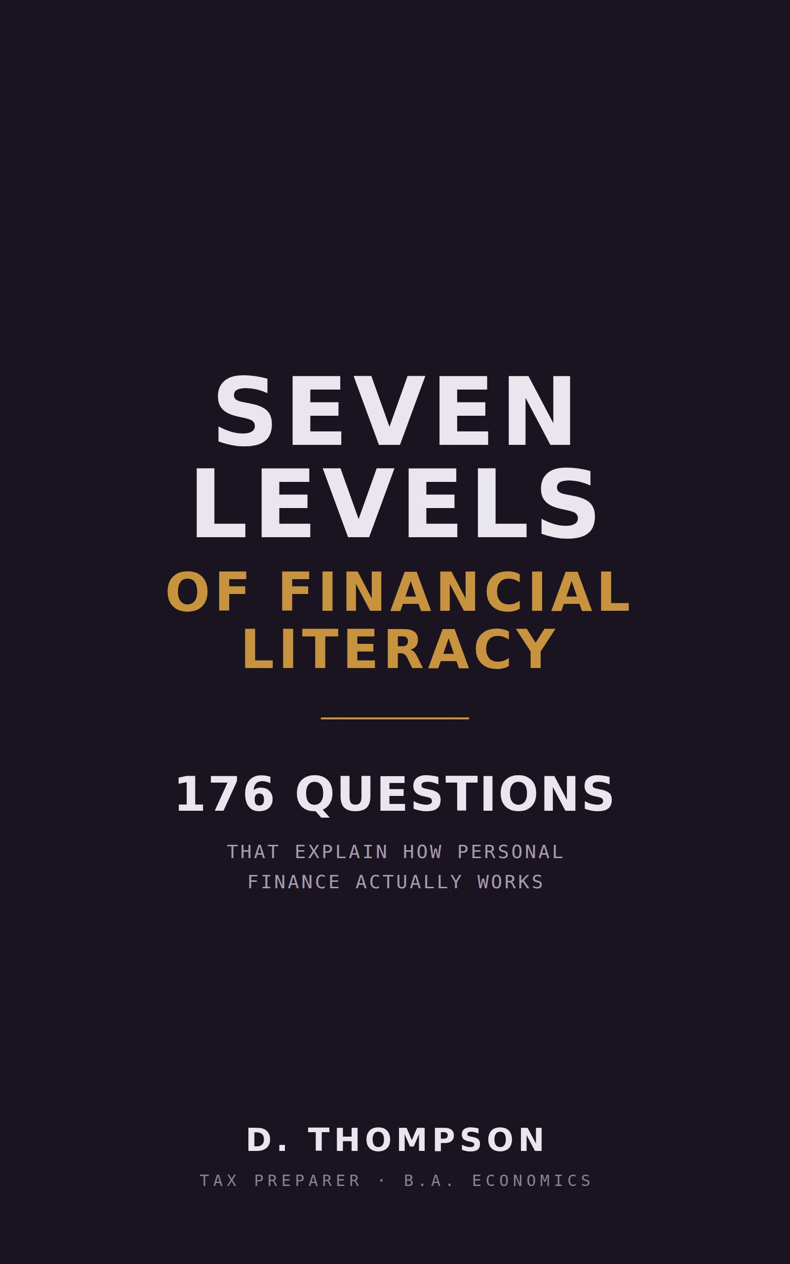 Seven Levels of Financial Literacy book cover